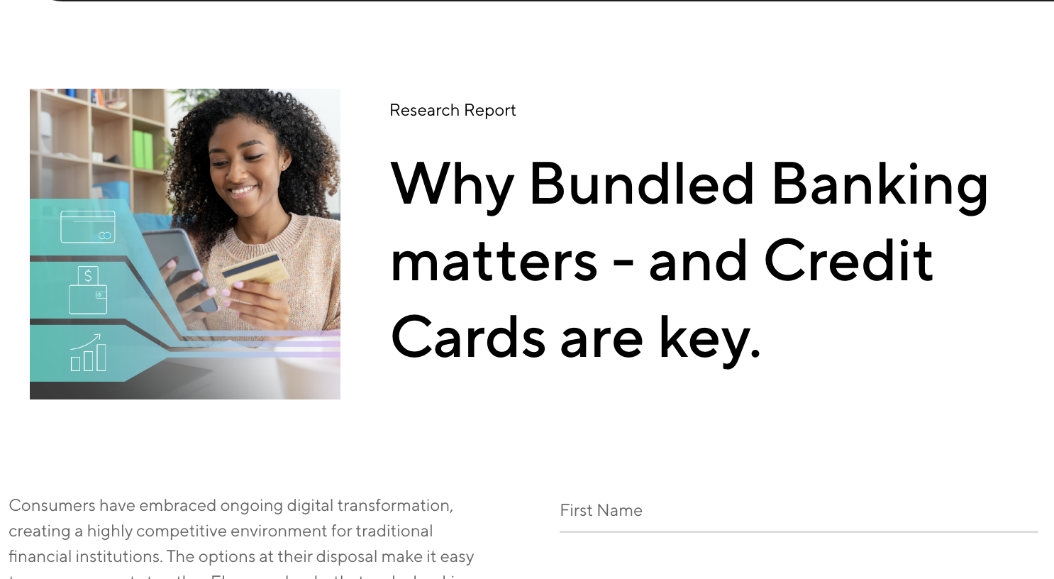 Why Bundled Banking matters - and Credit Cards are key.